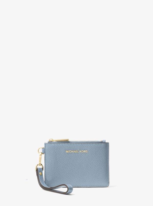 Damske Penazenky Michael Kors Leather Coin Purse Modre - Doplnky Michael Kors Nejlevnejsi | OGCJQ-2803